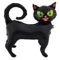 3D Black Cat Foil Balloon – Halloween Party Decoration & Spooky Cat Balloon