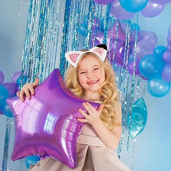 Cute Cat Ear Headband for Girls – Pink Glitter Kitty Costume Hair Accessory