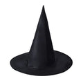 Black Witch Hat – Foldable Halloween Wizard Hat for Cosplay & Costume Parties